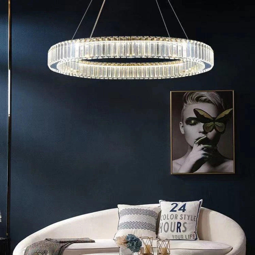 Nordic Ring Crystal Chandelier