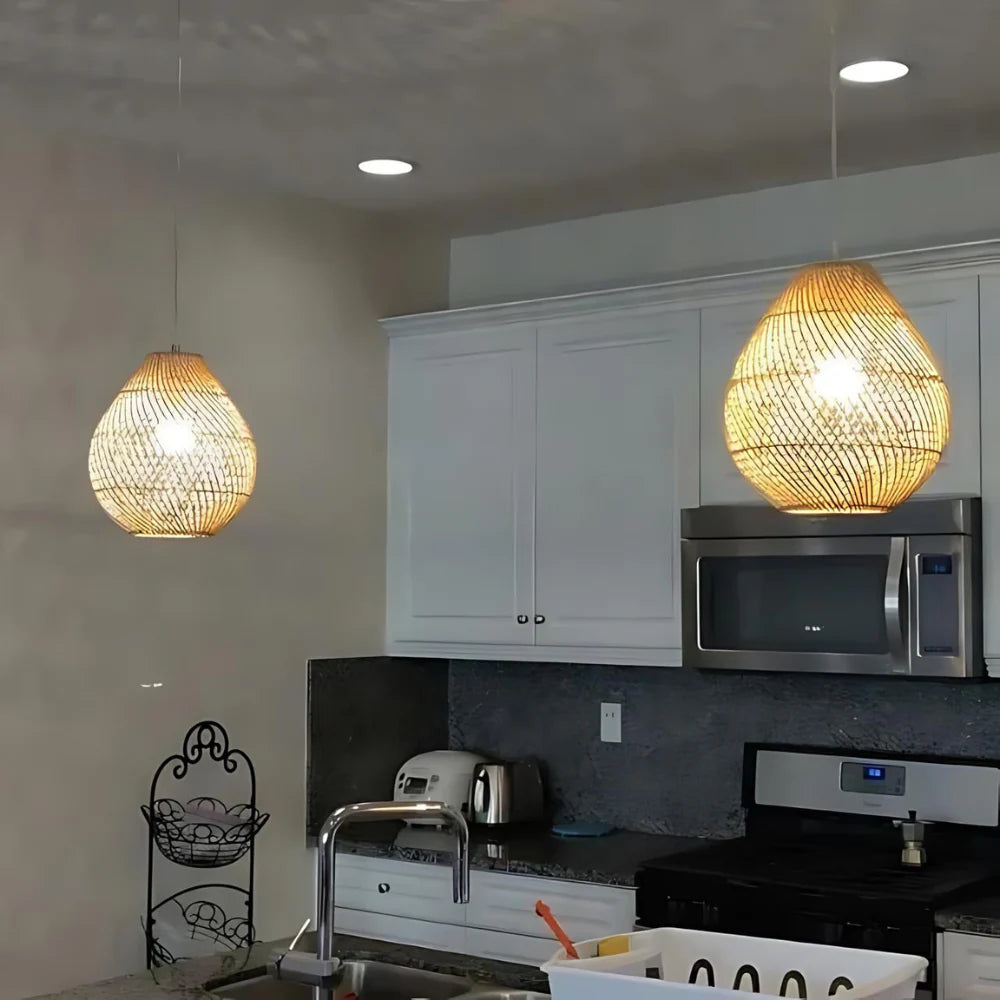 The Bohemian Thread Rattan Light