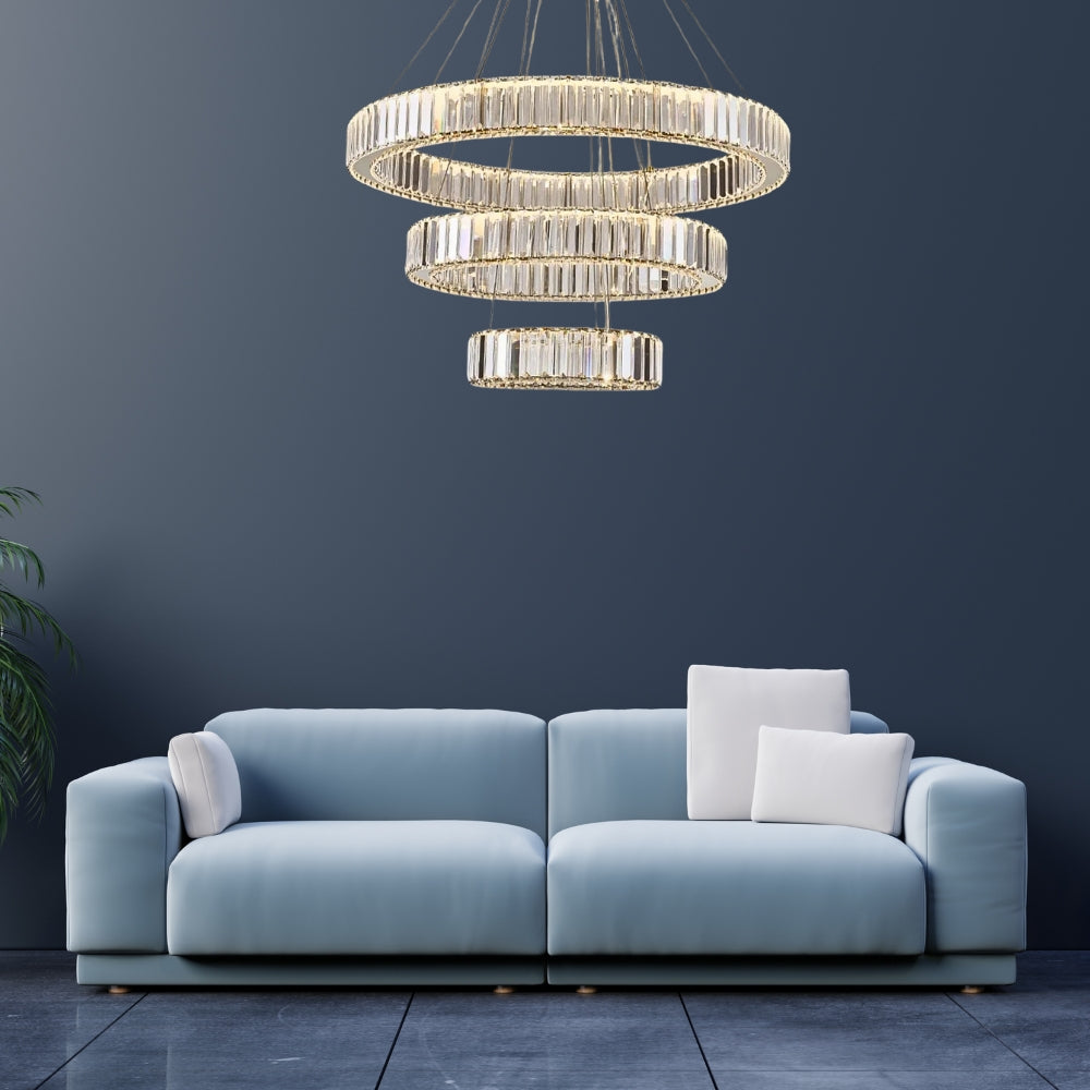 Nordic Ring Crystal Chandelier