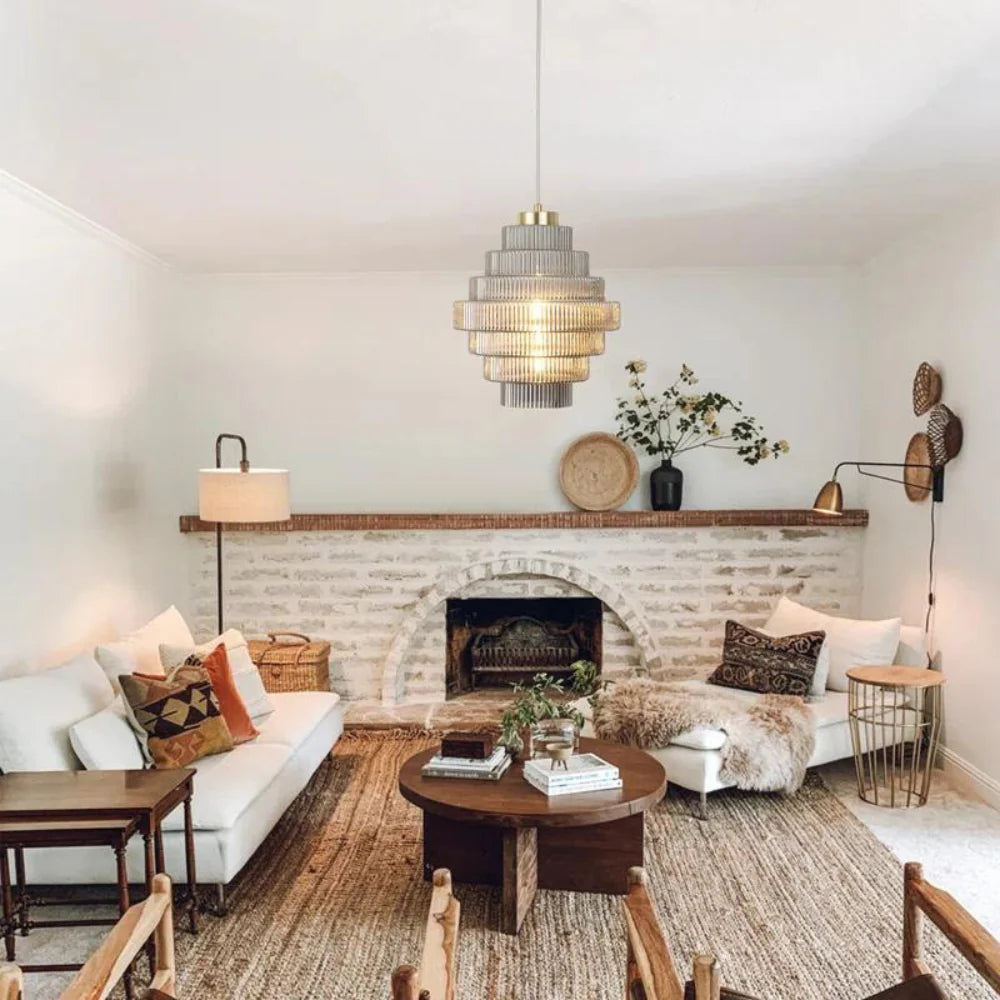 The Carafe Burst Glass Pendant Light