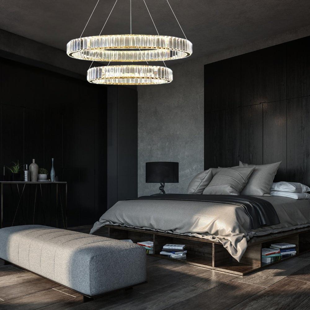 Nordic Ring Crystal Chandelier