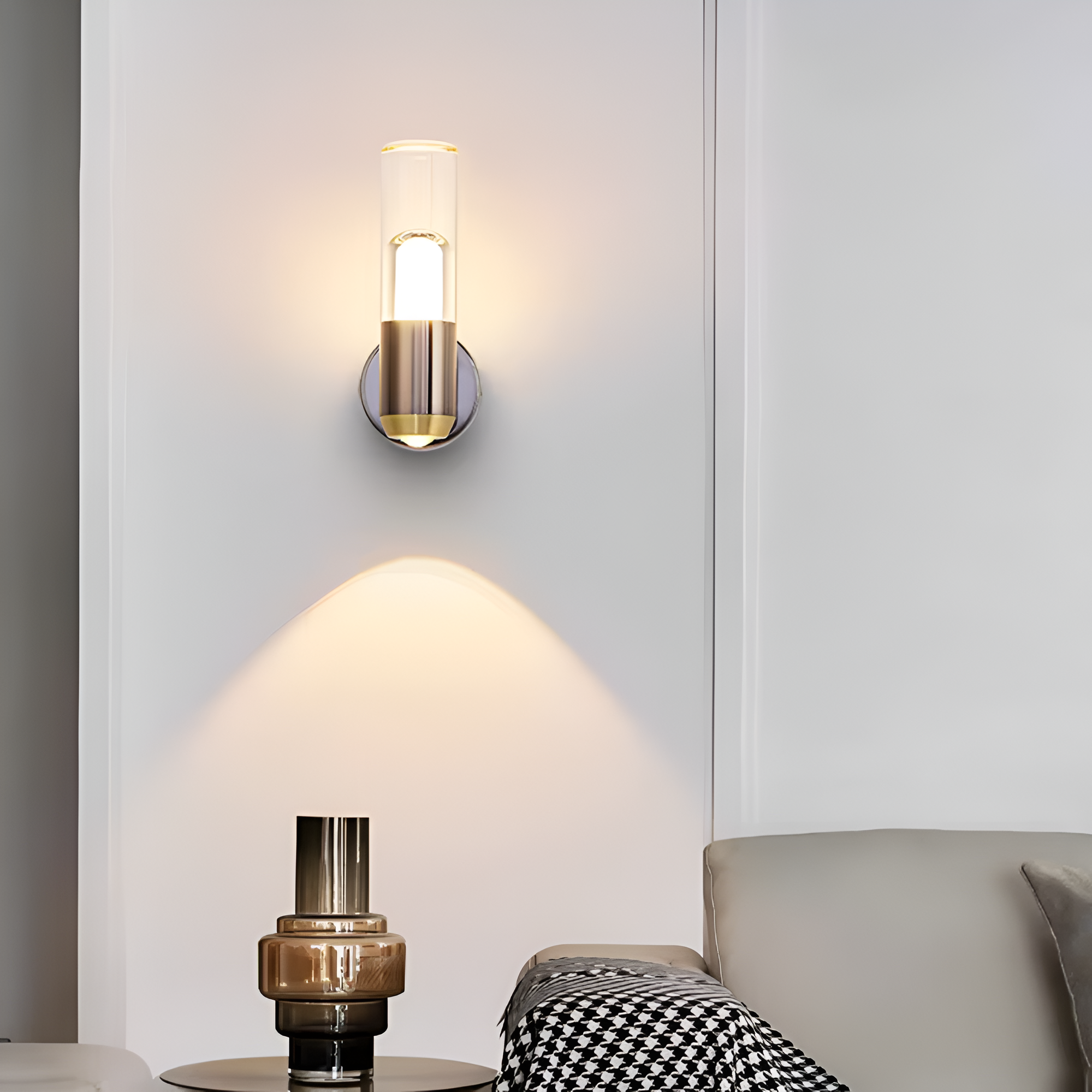 Light of Sleep Nordic Acrylic Tube Wall Light