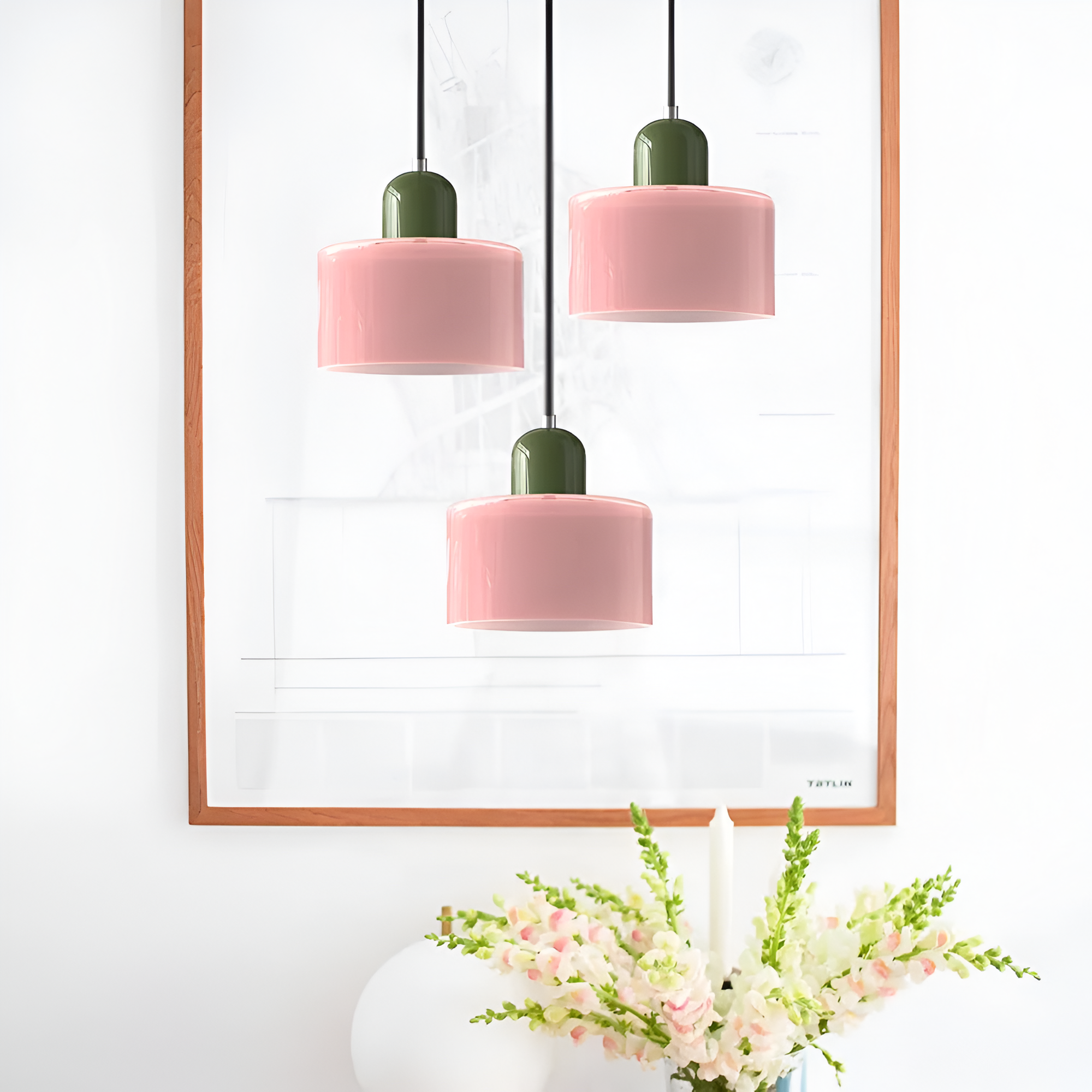 Nordic Glass Shade Pendant Light