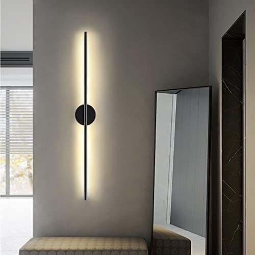 Modern Black Aluminum Wall Light
