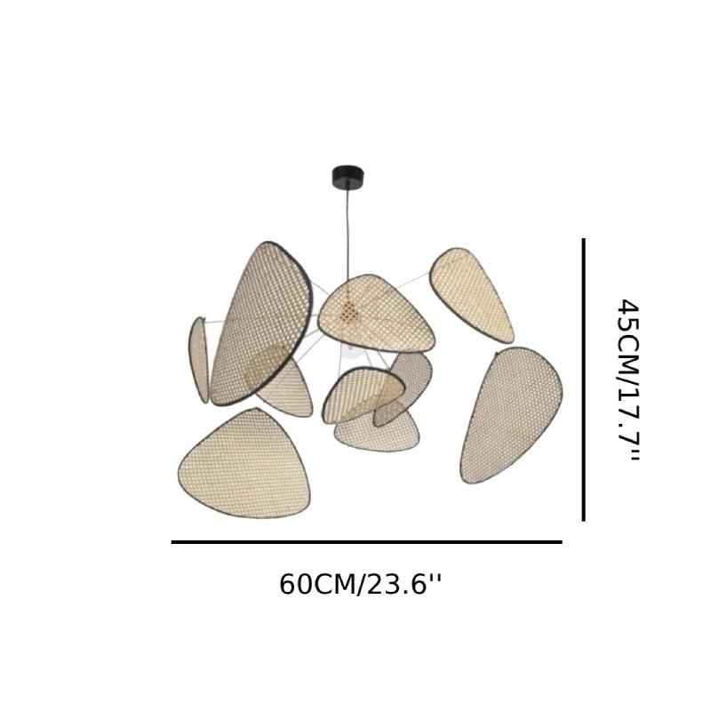 Handmade Bamboo Rattan Wall Light