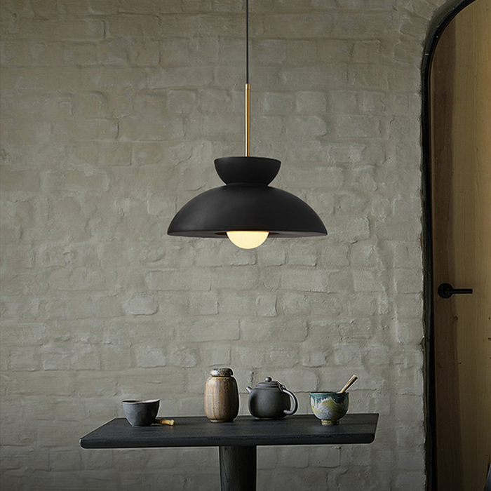Augustus Nordic Resin Modern Pendant Light