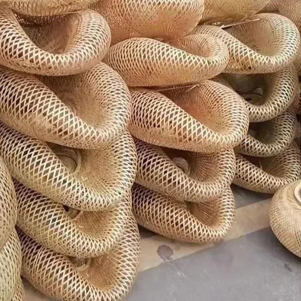 Aira Handwoven Natural Bamboo Pendant Light