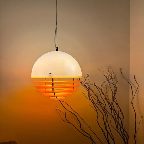 Solwave Bauhaus Sunset Minimalist Pendant Light