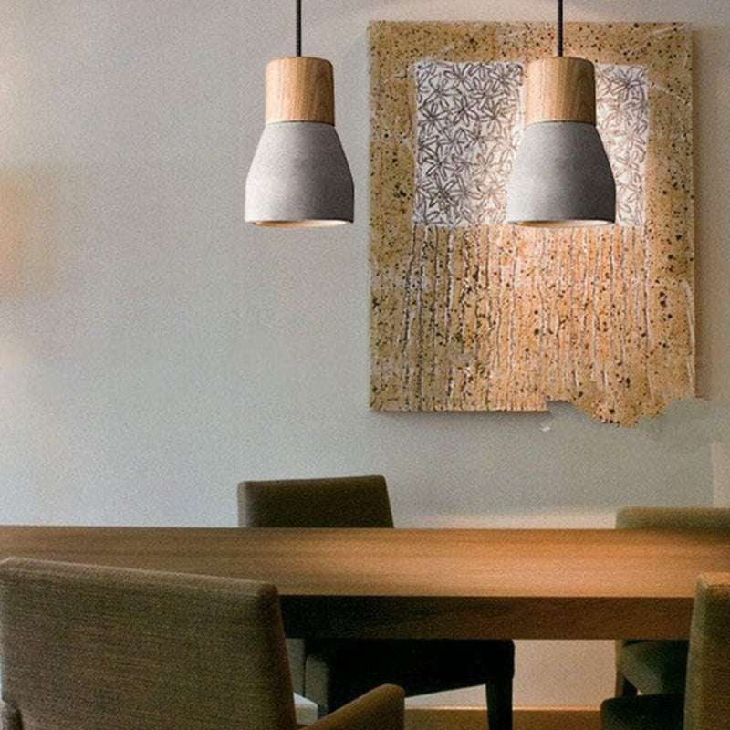 Minimalist Nordic Cement Pendant Light