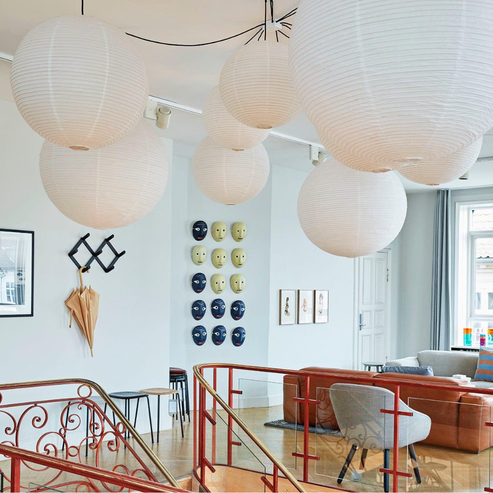 Sky Burst Japandi Paper Minimalist Ceiling Light