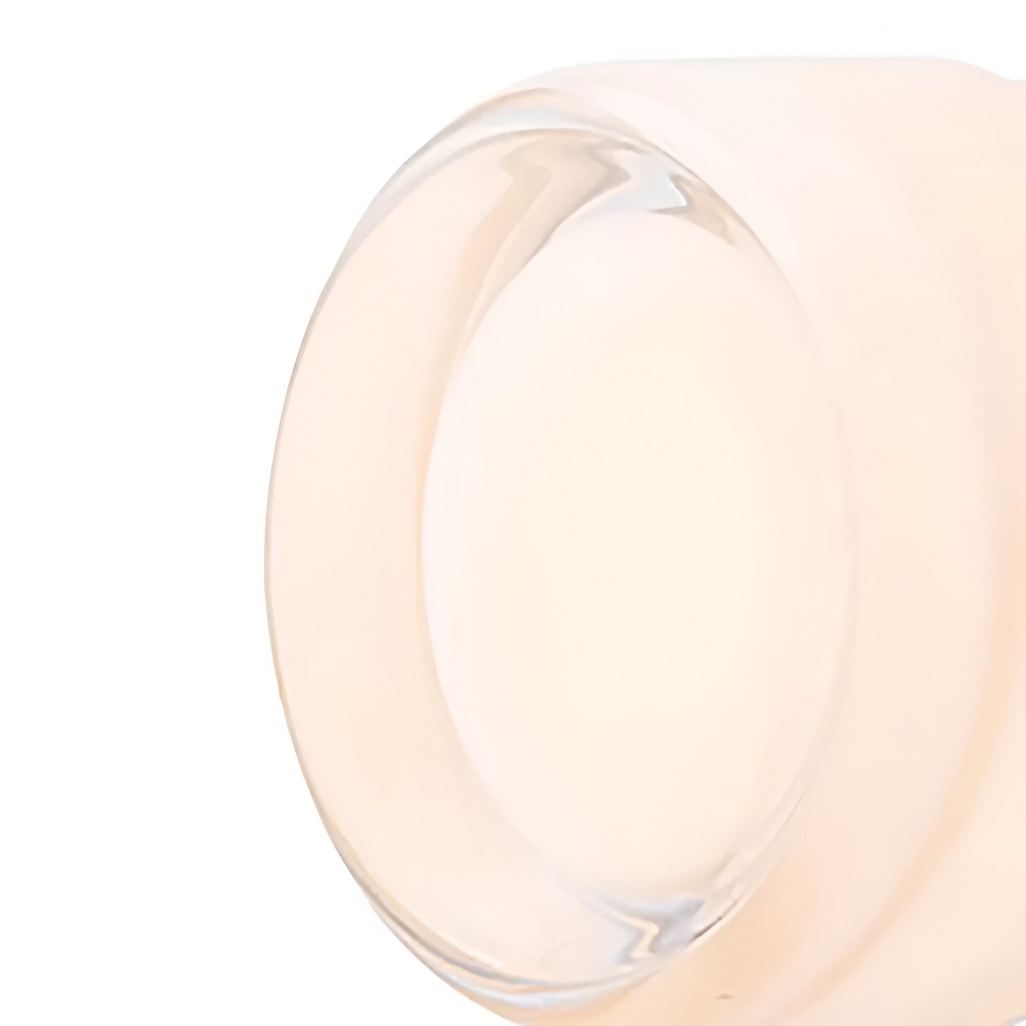 Nordic Luminous Dimple Glass Modern Wall Light