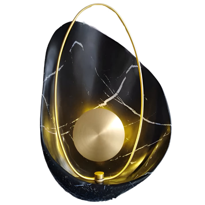 Artisan Shell Resin Wall Light