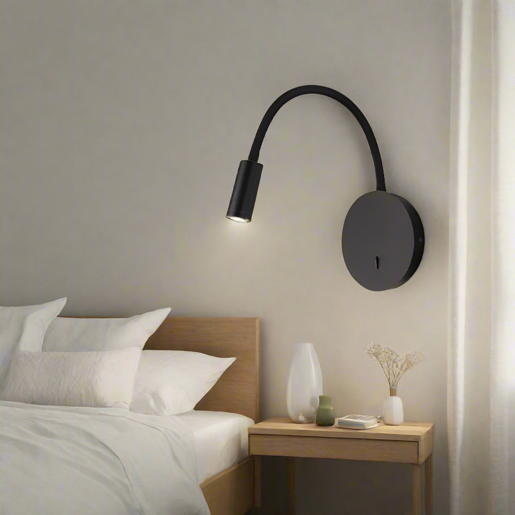 Flexible Nordic LED Bedside Minimalist Wall Light