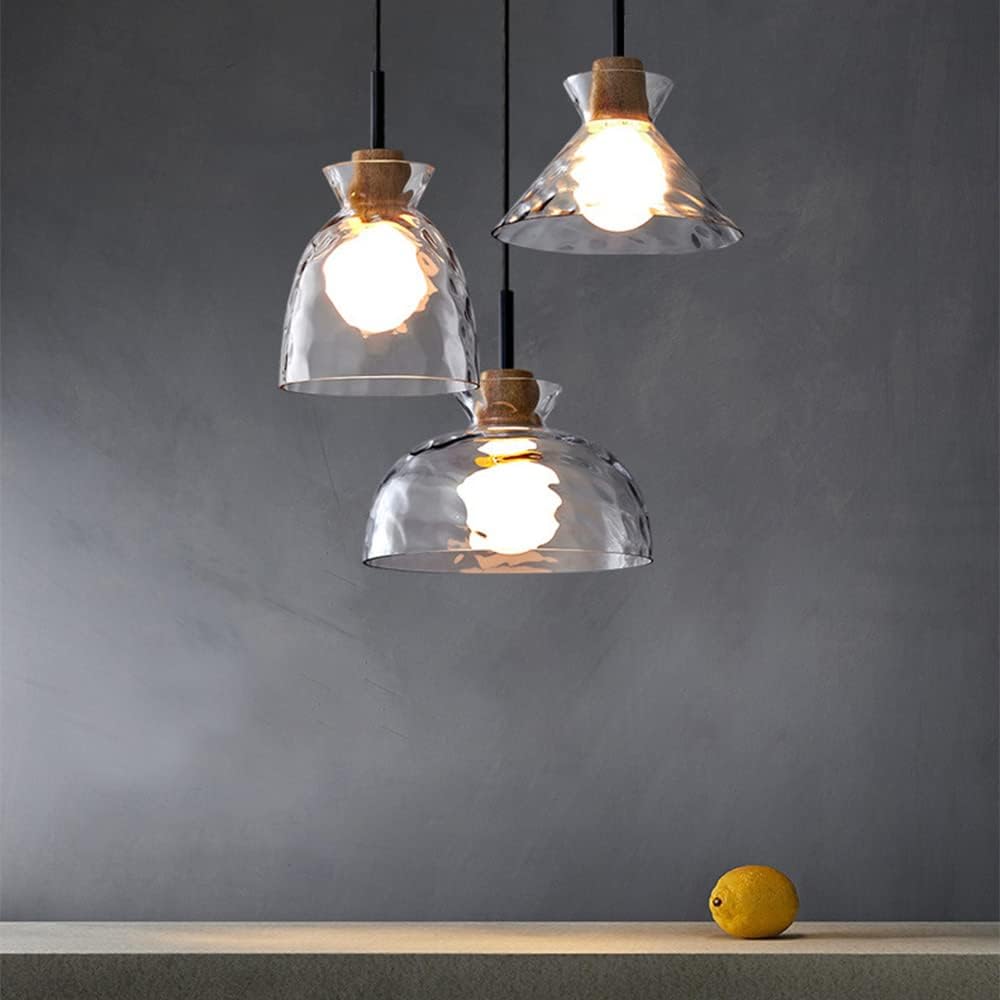 Nordic Clear Glass Pendant Light