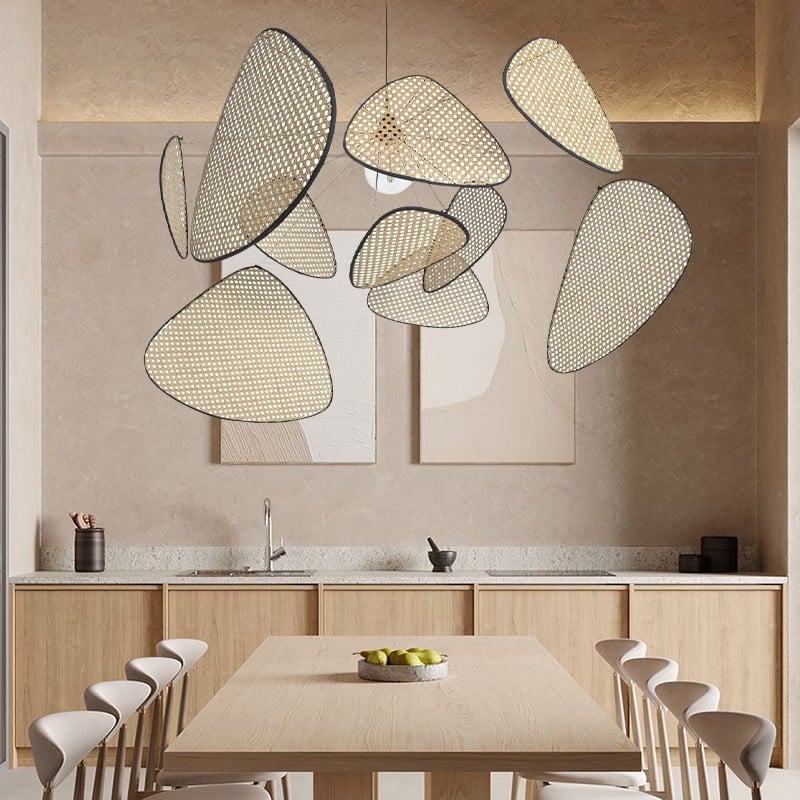 Handmade Bamboo Rattan Wall Light