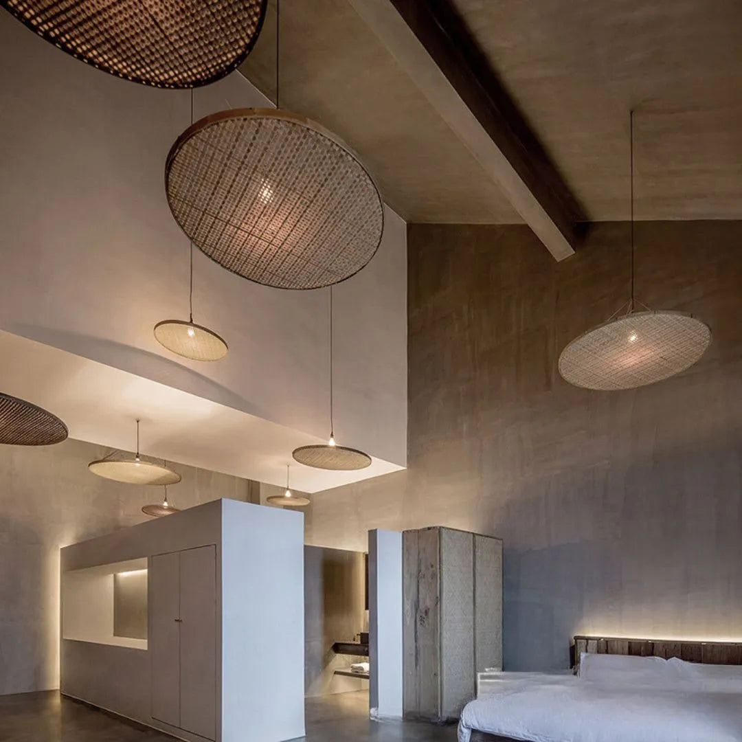 The Enchanting Bamboo of Imperfection Pendant Light