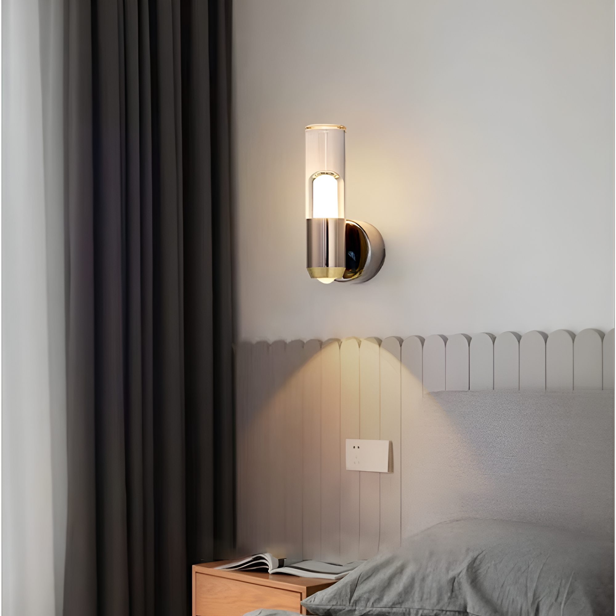 Light of Sleep Nordic Acrylic Tube Wall Light