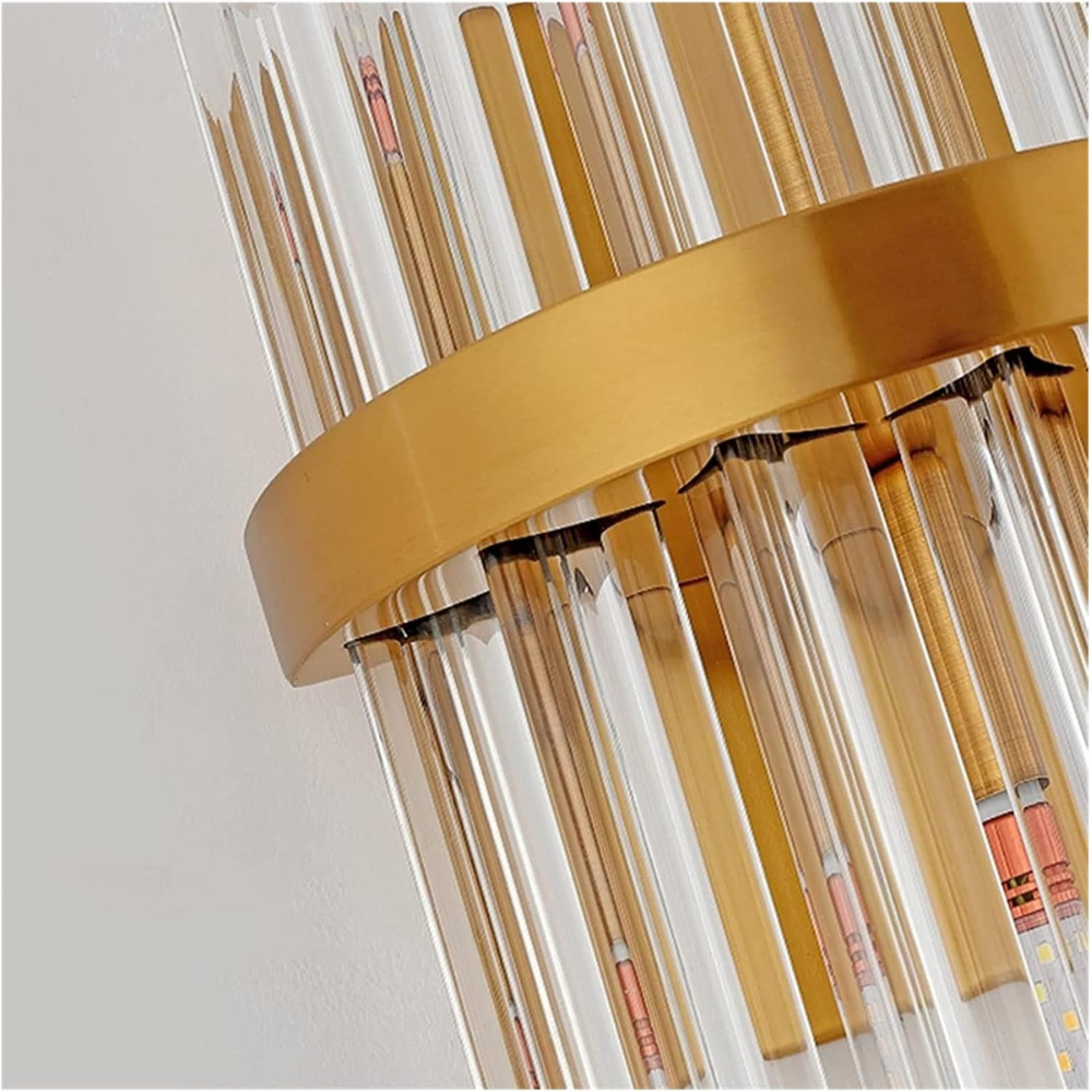 Crystal Gold Wall Light
