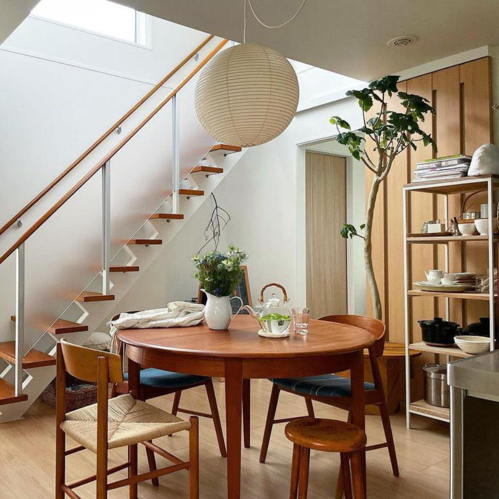 Sky Burst Japandi Paper Minimalist Ceiling Light