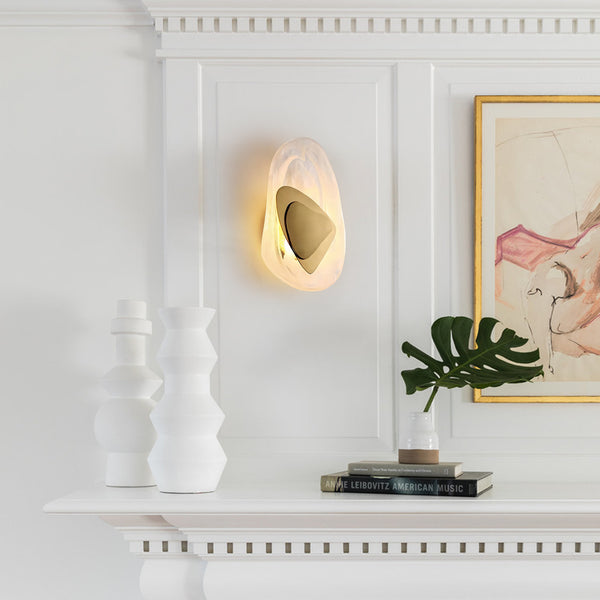 Water Ripple Sculptural Wall Light