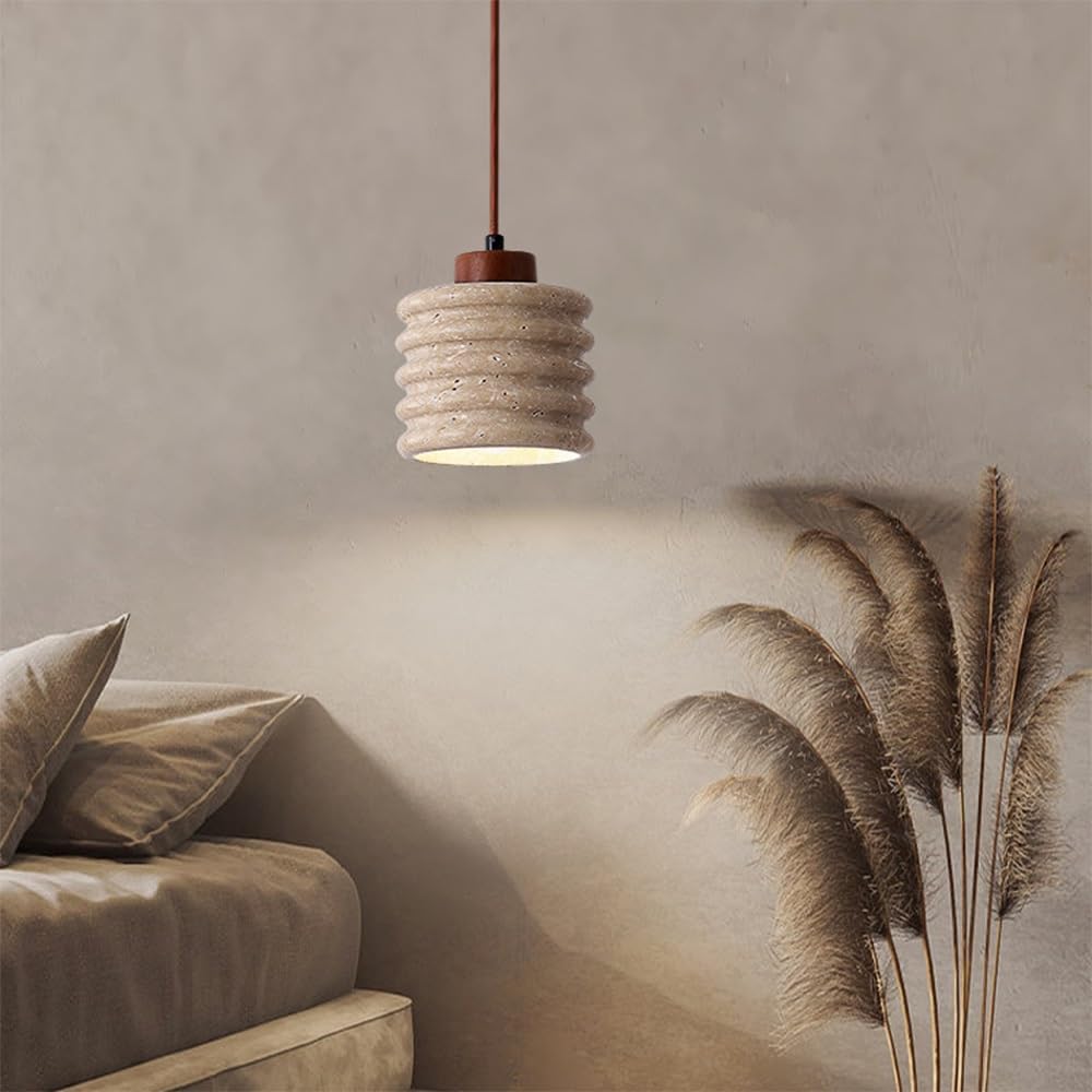 Travertine Yellow Cave Stone Chandelier