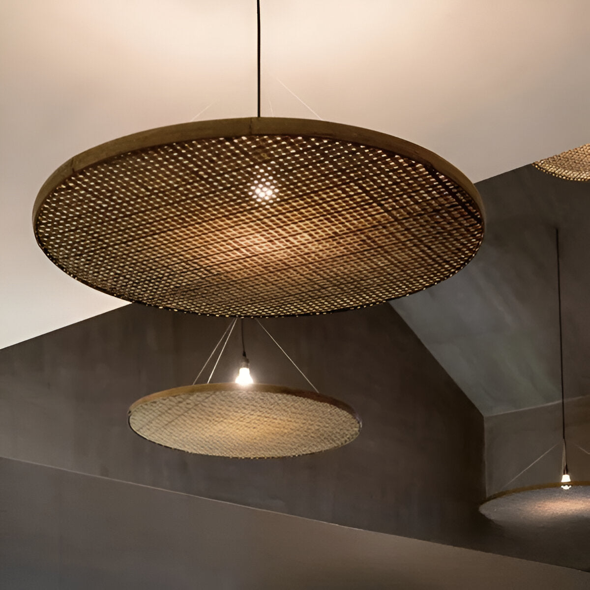 The Enchanting Bamboo of Imperfection Pendant Light
