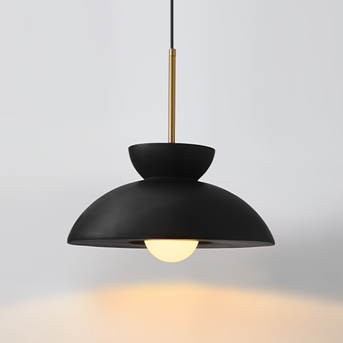 Augustus Nordic Resin Modern Pendant Light