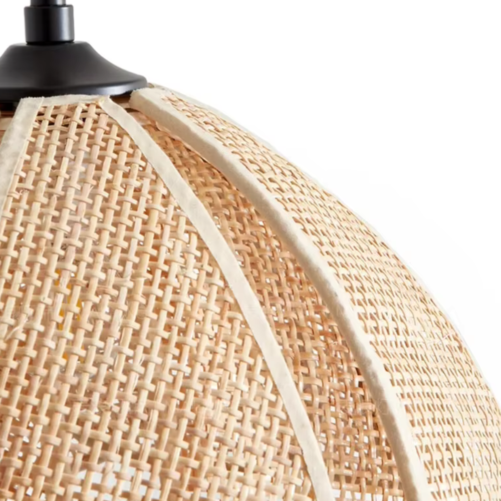 The Glow of Rattan Wall Light