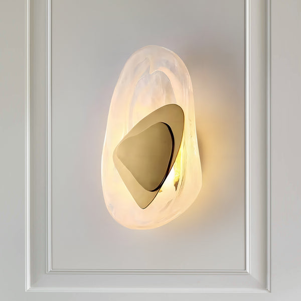 Water Ripple Sculptural Wall Light