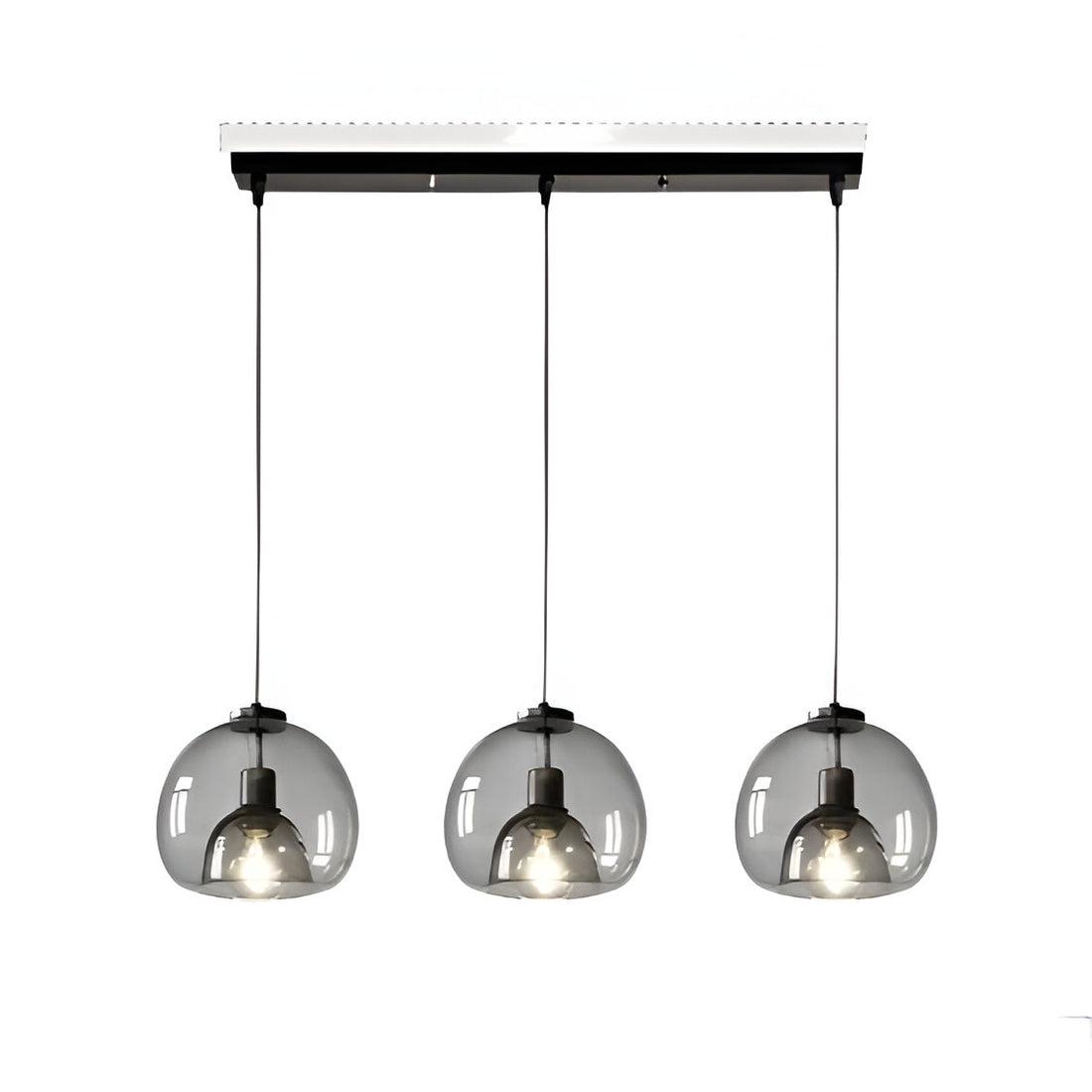 Nordic Minimalist Glass Stone LED Pendant Light