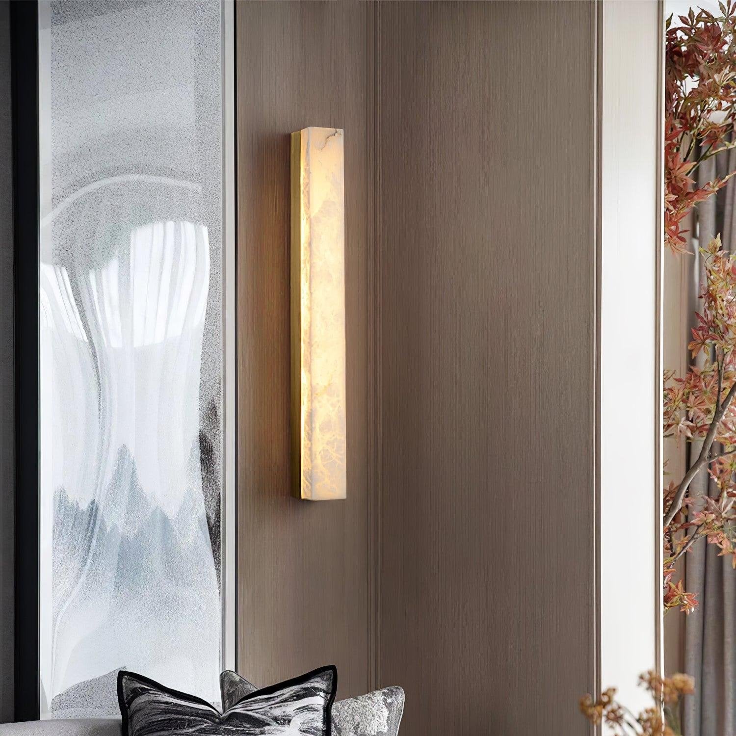 Emerson Modern Alabaster Wall Light