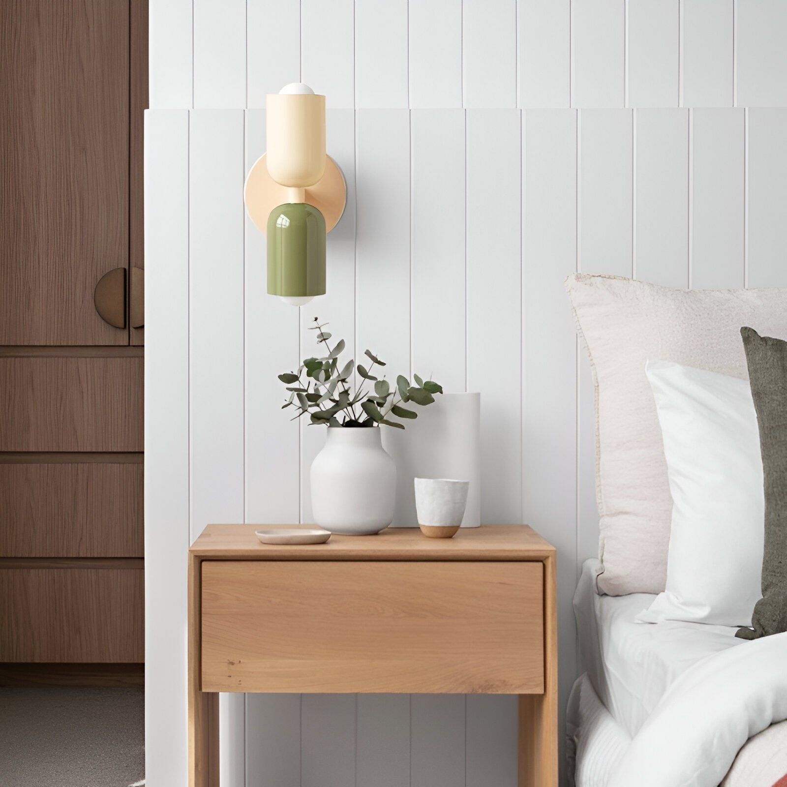 Nordic Colorful Double Head Iron Wall Light