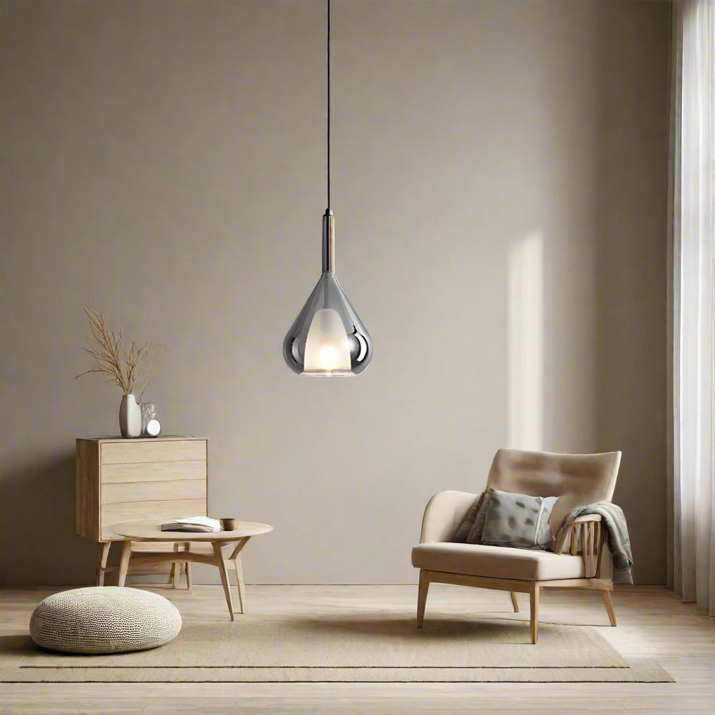 La Lampada a Sospensione in Vetro Luce di Lacrime