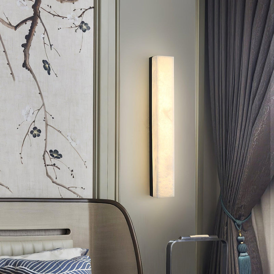 Modern Emerson Alabaster Wall Light