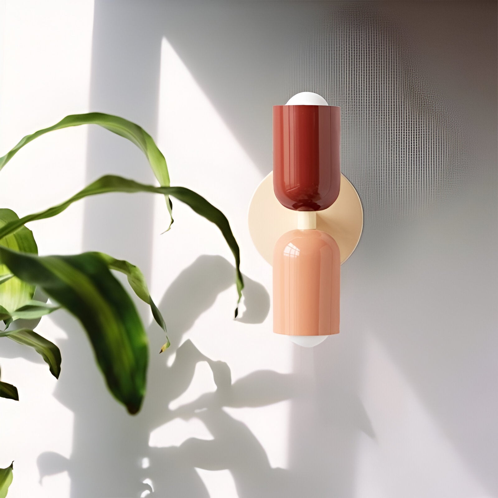 Nordic Colorful Double Head Iron Wall Light