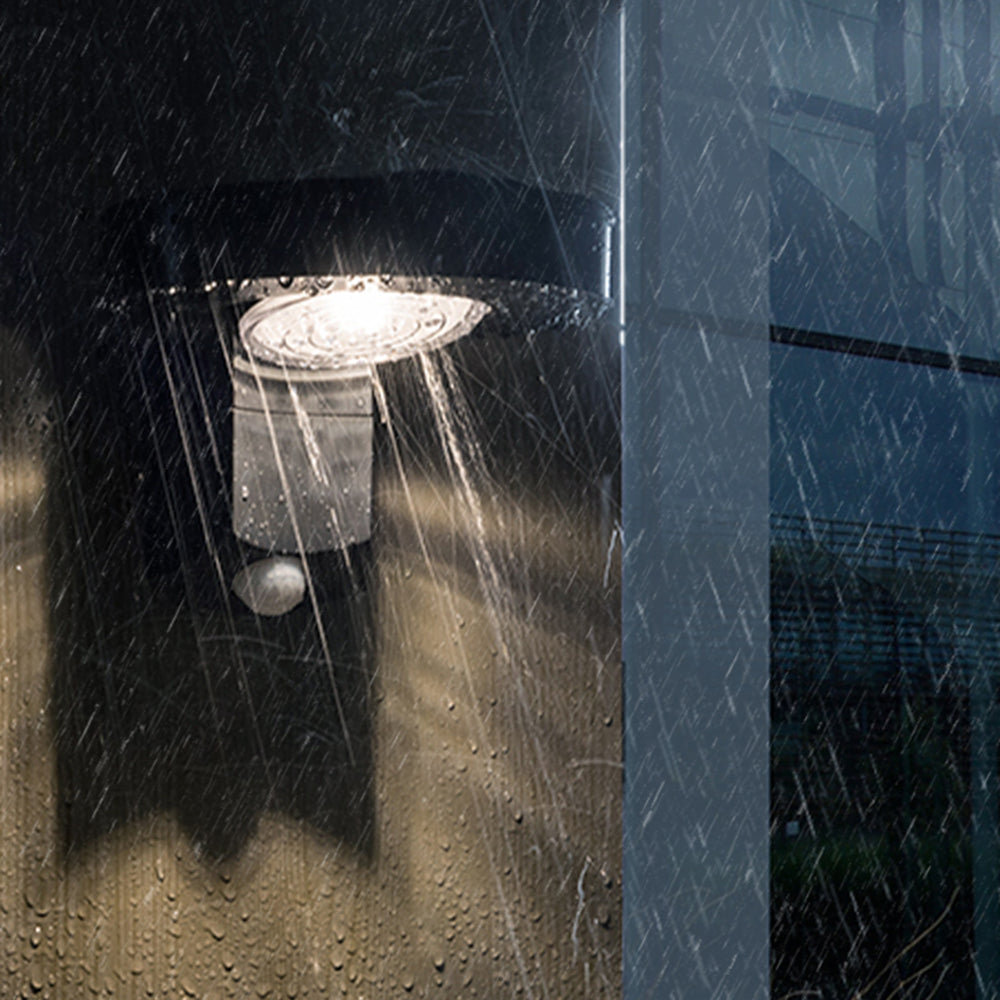 Metaal Acryl Sensor Waterdichte Zonne-energie IP65 Waterdichte Buitensensorlamp