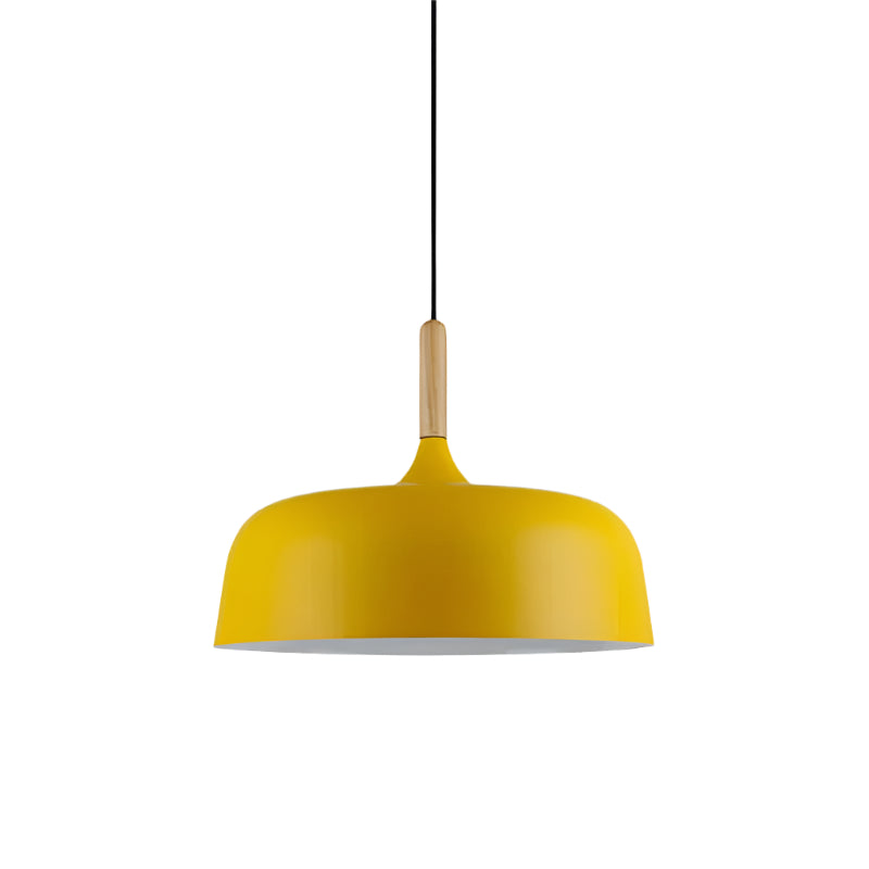 Birken Nordic Wood and Zinc Pendant Light