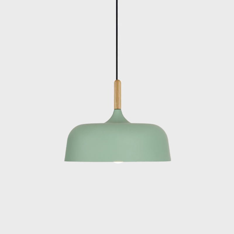 Birken Nordic Wood and Zinc Pendant Light
