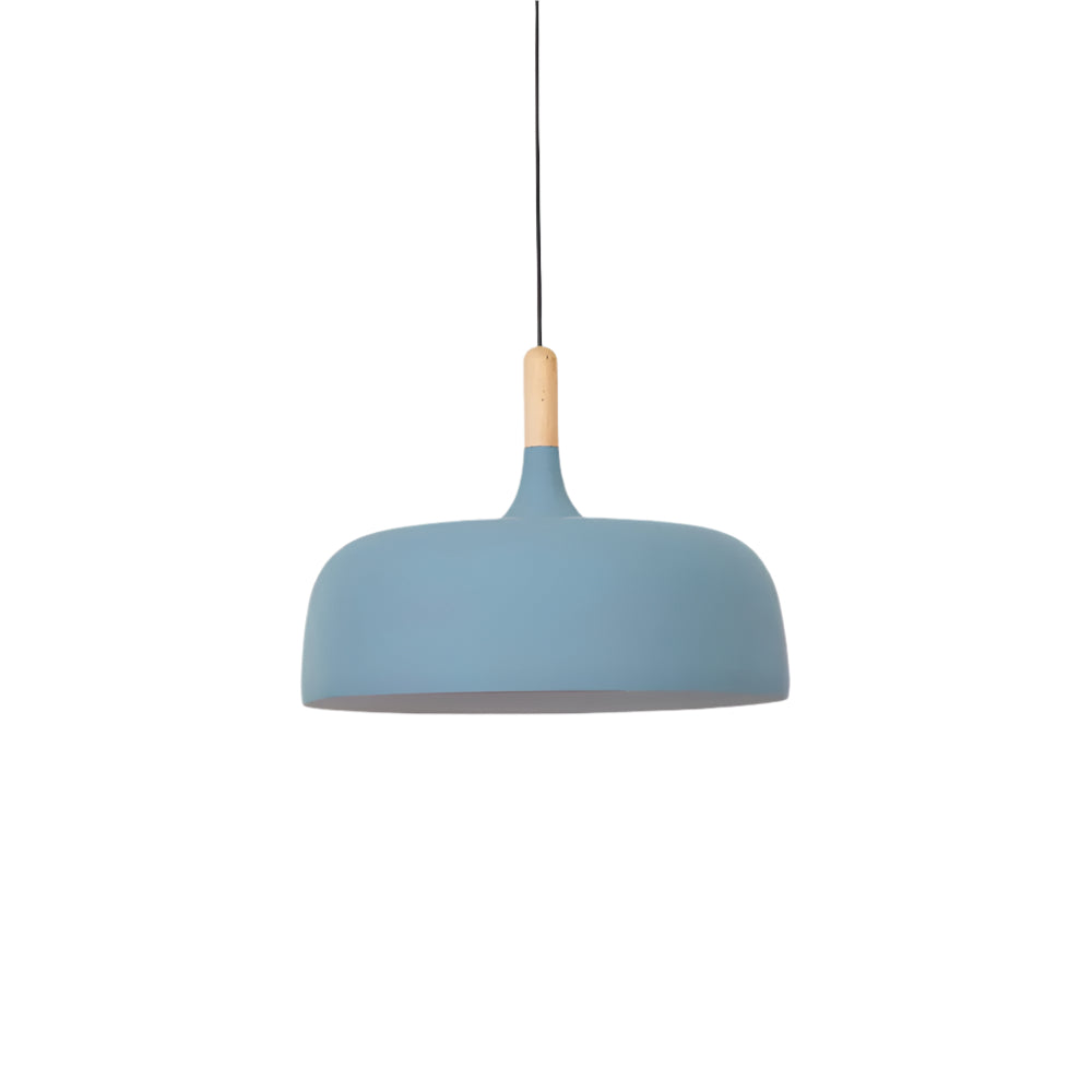 Birken Nordic Wood and Zinc Pendant Light