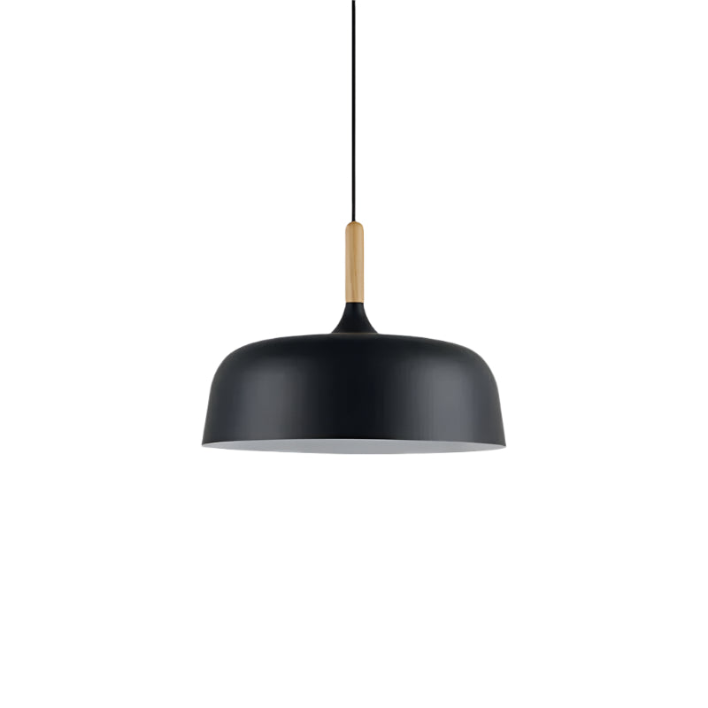 Birken Nordic Wood and Zinc Pendant Light