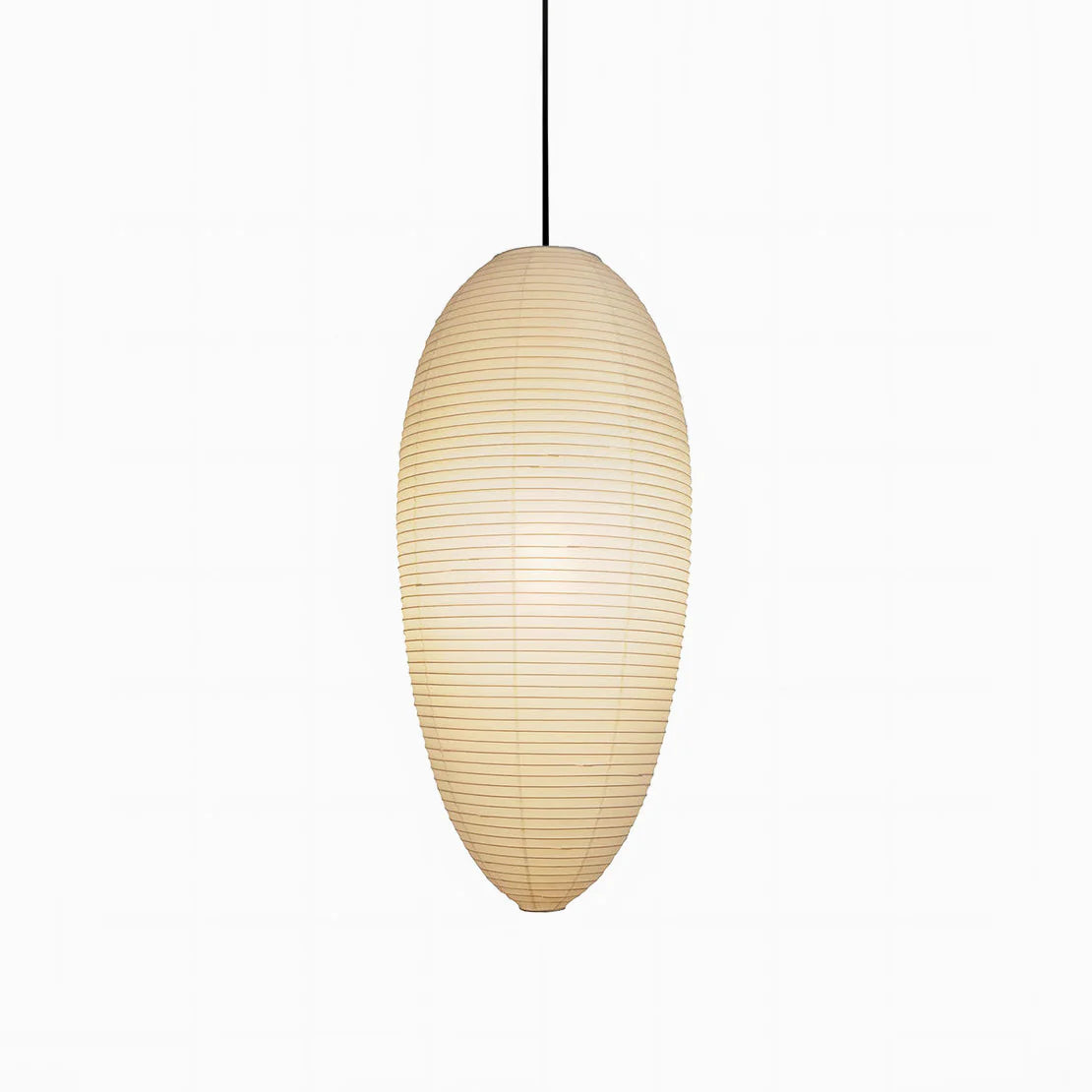 Luminous Serenity Japandi Paper Pendant Light