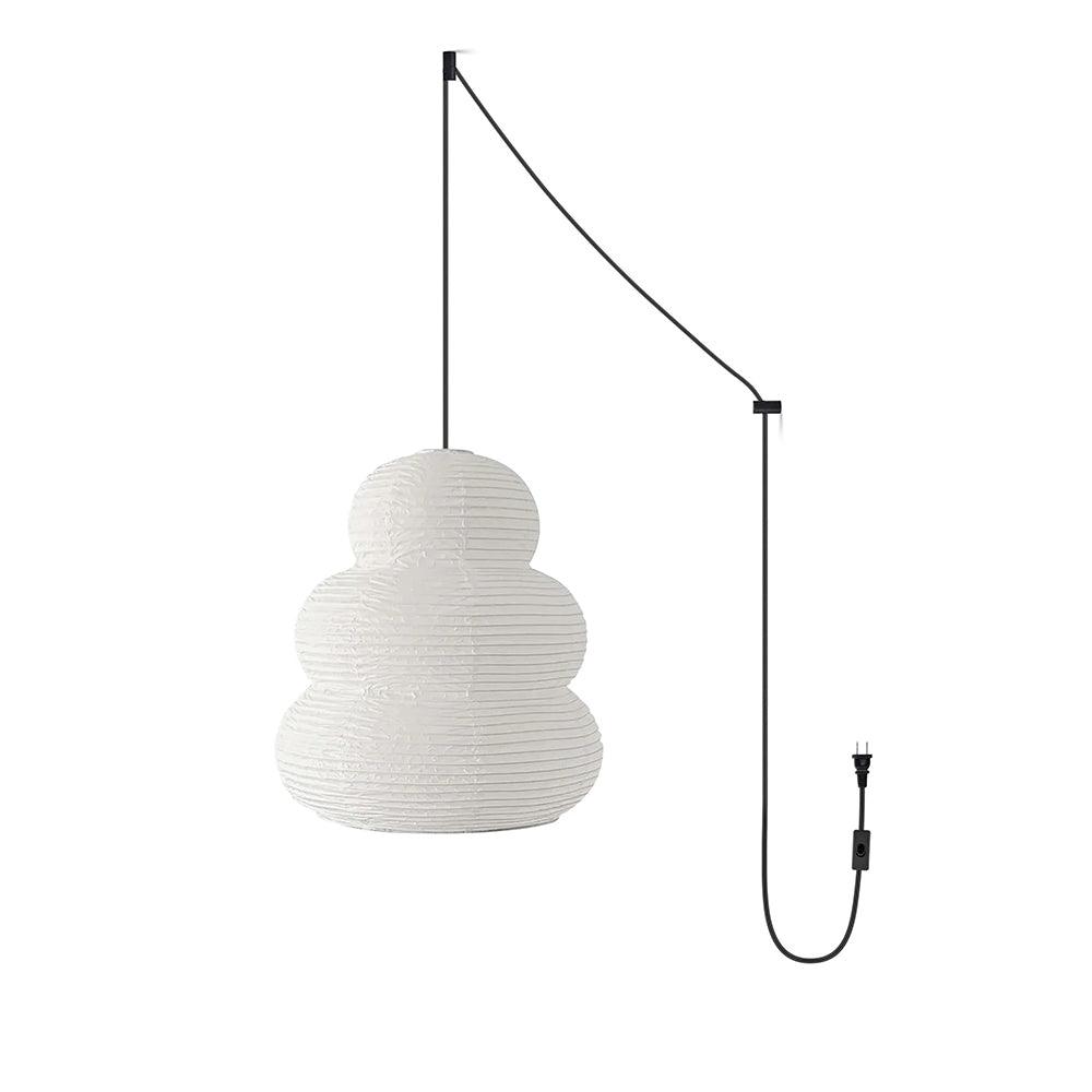 Akari Gourd Washi Paper Pendant Light