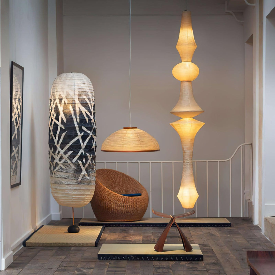 Akari Japandi Pendant Light