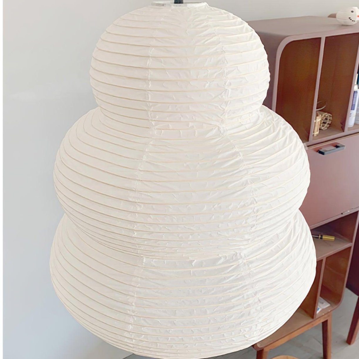 Akari Gourd Washi Paper Pendant Light