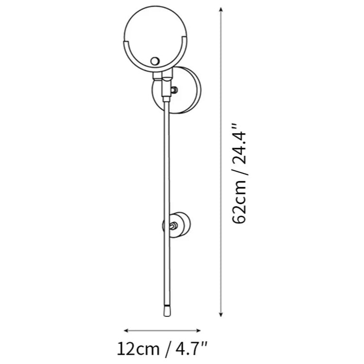 Alabaster Marble Ava Brass Wall Light