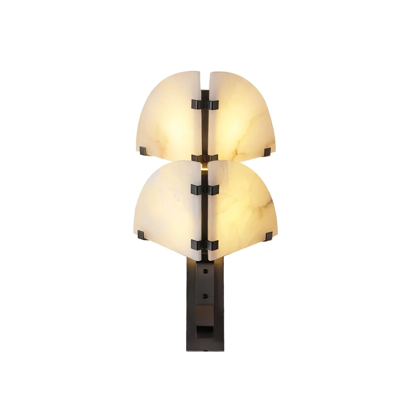 Dione Alabaster Metal Modern Wall Light
