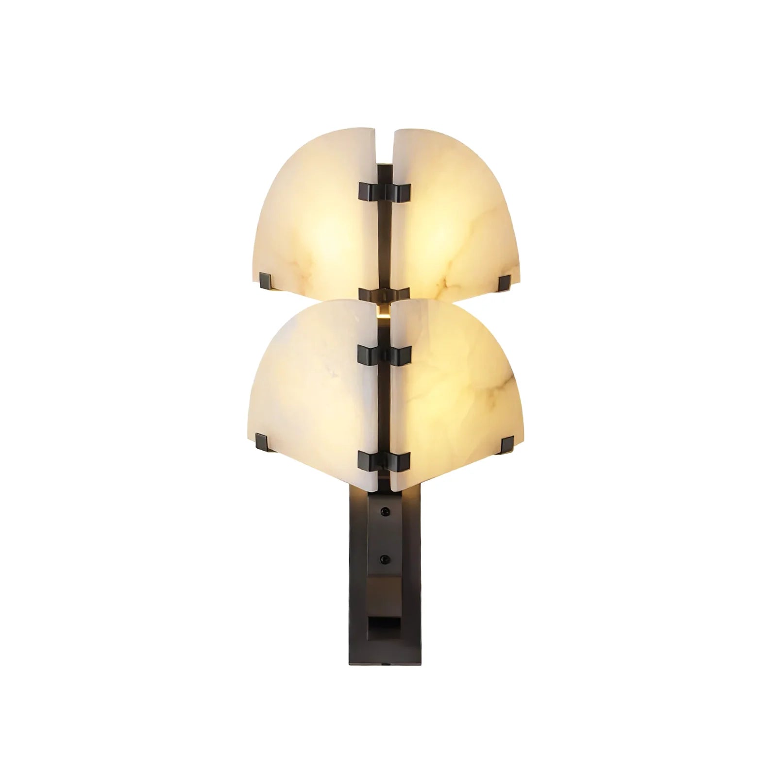 Dione Alabaster Metal Modern Wall Light