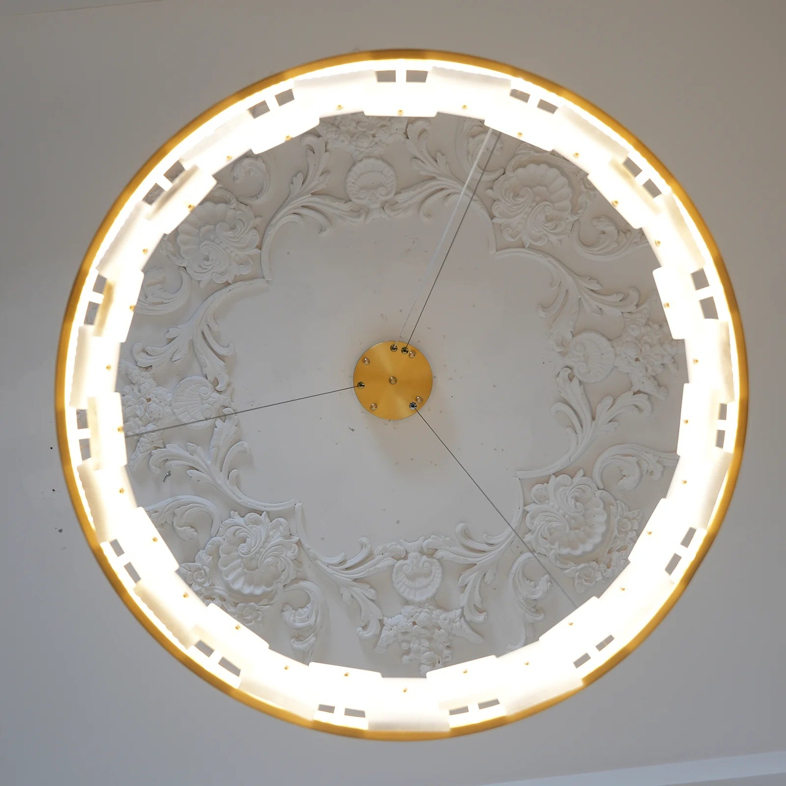 Elba Horizon Alabaster Luxury Chandelier