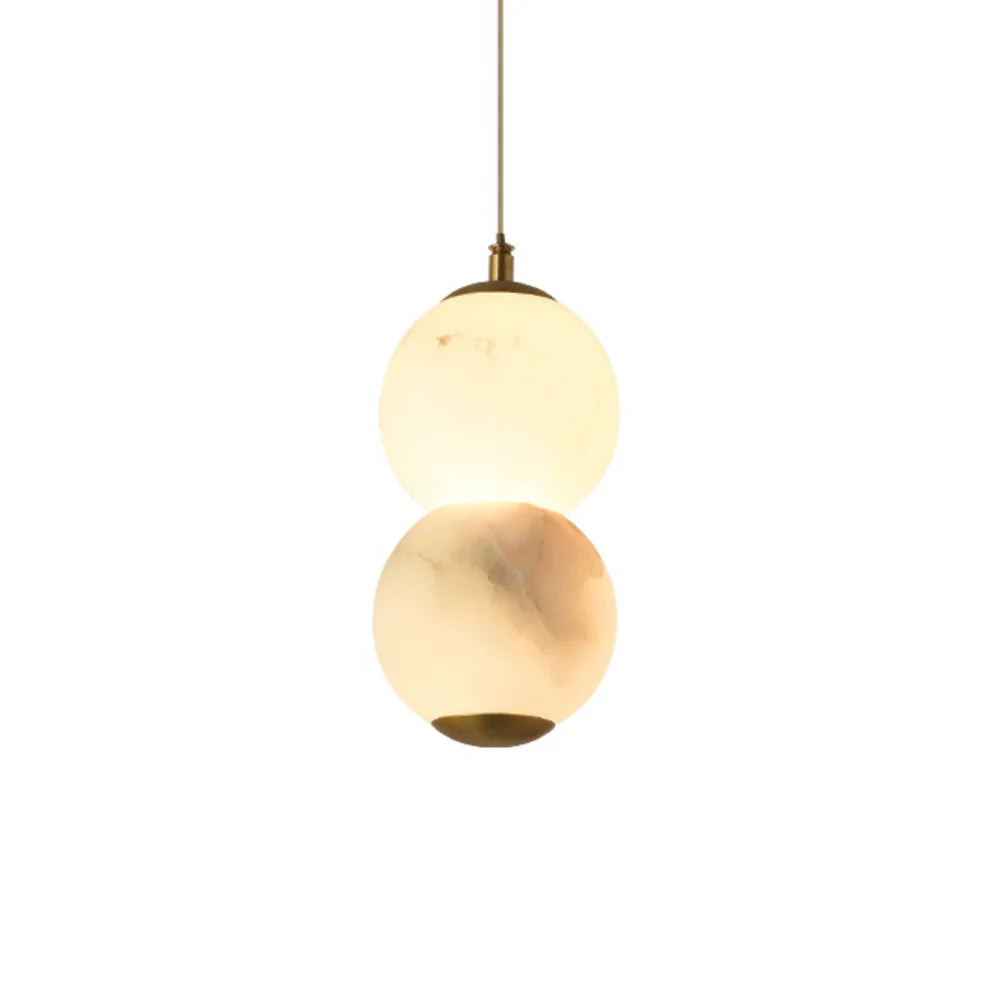 Alabaster Pearl Scandinavian Pendant Light