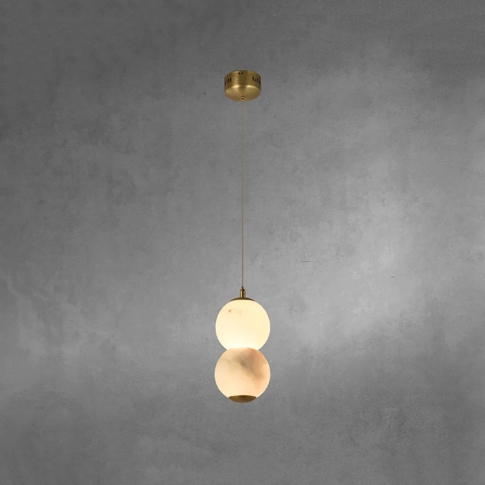 Alabaster Pearl Scandinavian Pendant Light